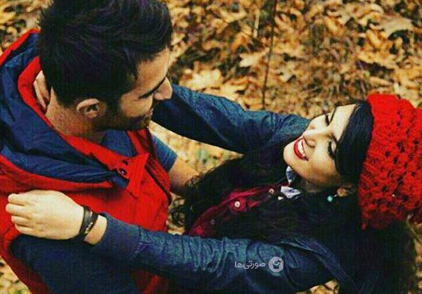ژست عکس دونفره عاشقانه اینستا