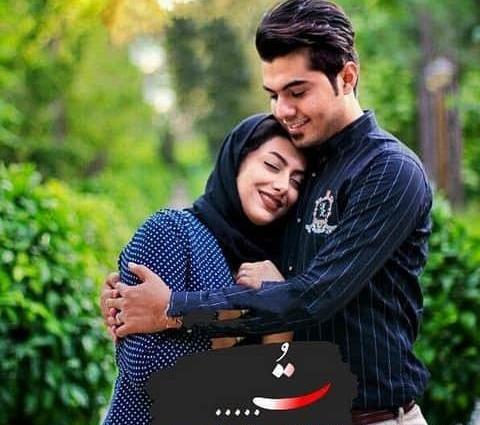 ژست عکس دونفره عاشقانه اینستا