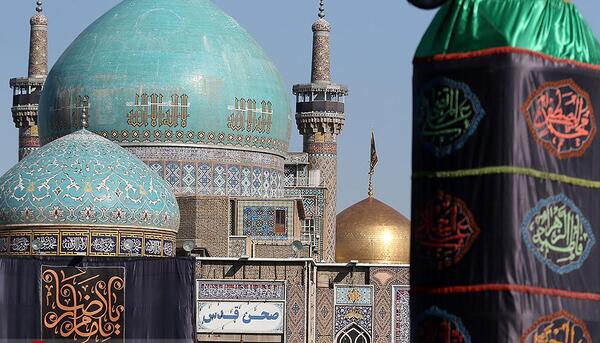 عکس حرم امام رضا روز شهادت