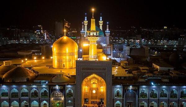 عکس حرم امام رضا روز شهادت