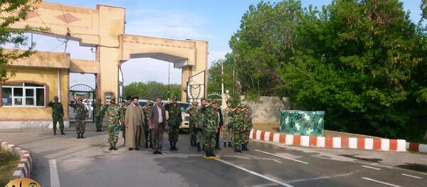 عکس هوایی پادگان عجب شیر