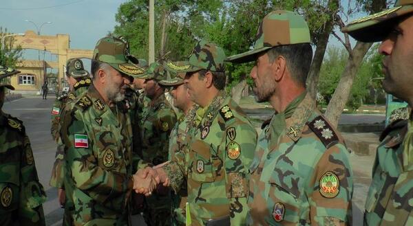 عکس هوایی پادگان عجب شیر