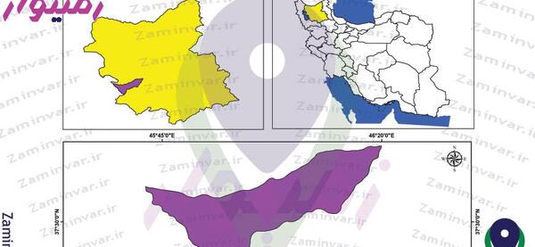 عکس هوایی پادگان عجب شیر