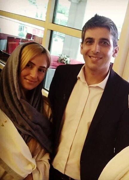 عکس حمید گودرزی در تب سرد