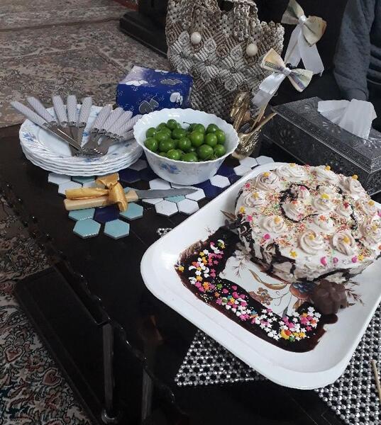 عکس کیک فاطمه جان تولدت مبارک