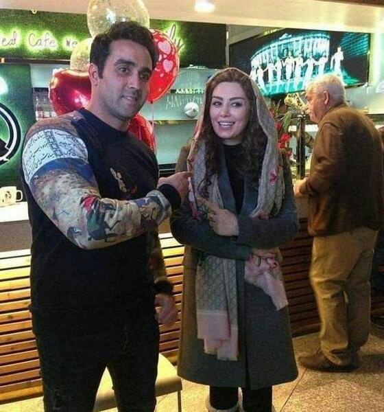 عکس دوست پسر سحر قریشی