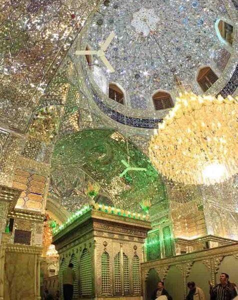 عکس نوشته شهادت احمد بن موسی