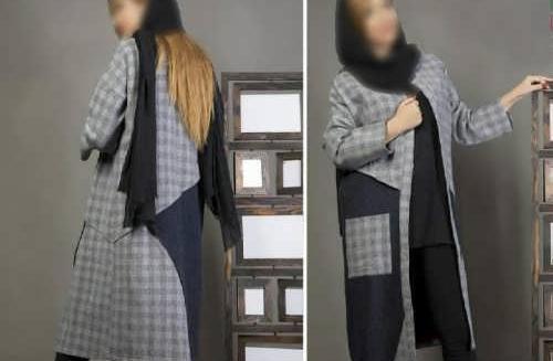 عکس مدل مانتو ضخیم بلند