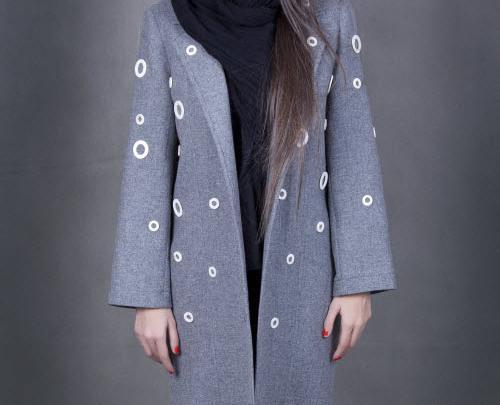 عکس مدل مانتو ضخیم بلند
