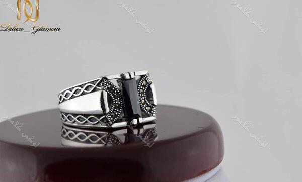 عکس حلقه مردانه نقره