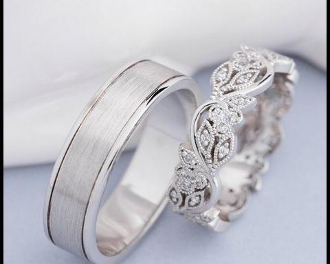 عکس حلقه مردانه نقره