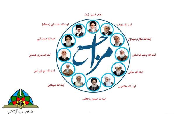 عکس نوشته ارکان نماز