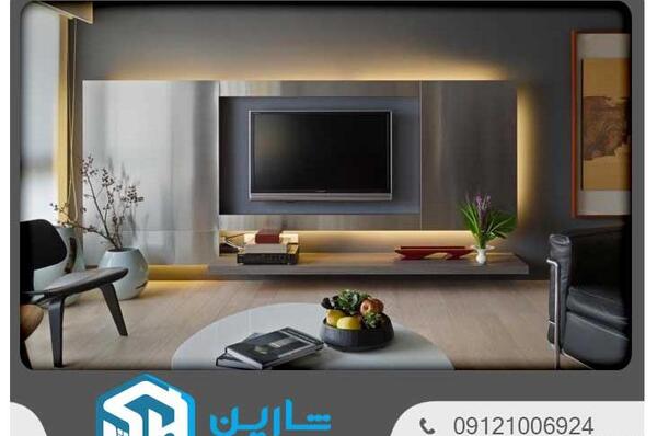 عکس جدیدترین ایده برای پشت تلویزیون