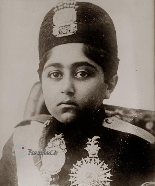 عکس احمد شاه قاجار