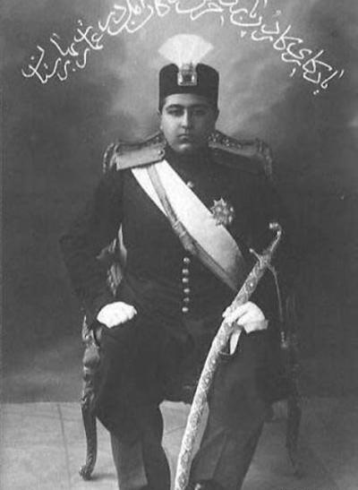 عکس احمد شاه قاجار
