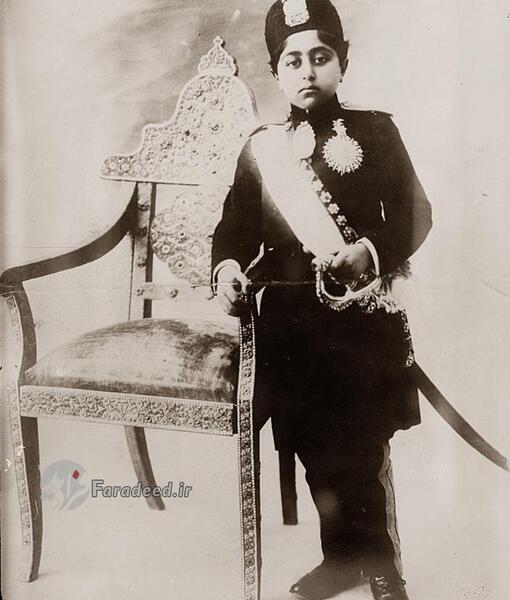 عکس احمد شاه قاجار