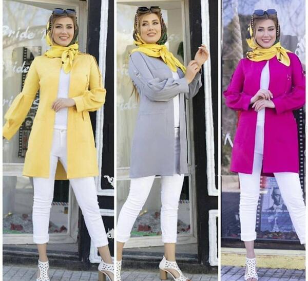 عکس مدل مانتو کتی زنانه جدید