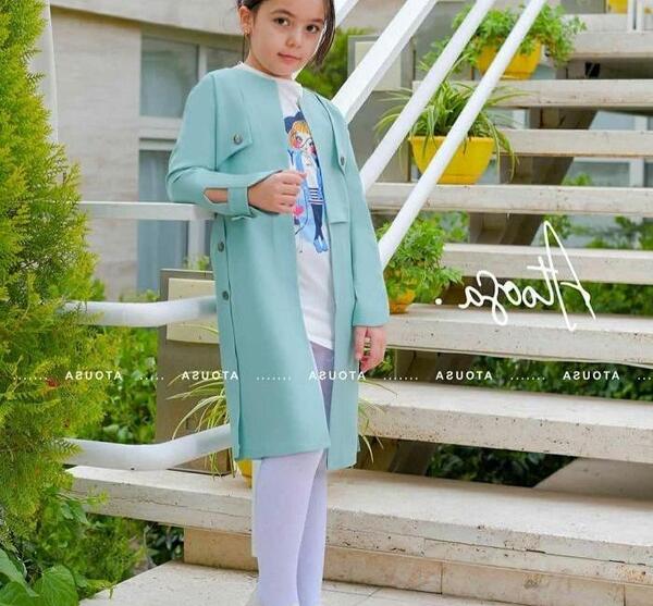 عکس مانتو جدید بچه گانه