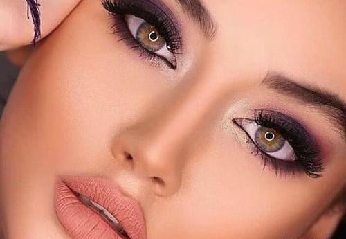 عکس عروس چشم درشت