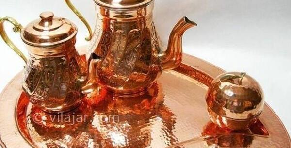 دانلود عکس ظروف مسی