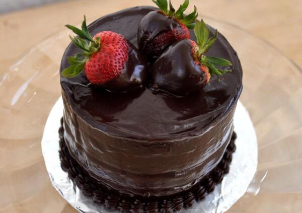 عکس کیک شکلاتی