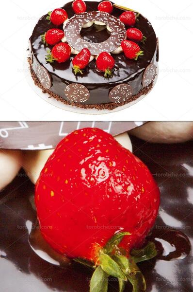عکس کیک شکلاتی