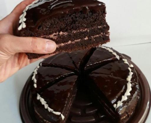 عکس کیک شکلاتی