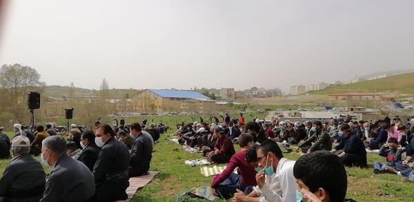 عکس باران نماز