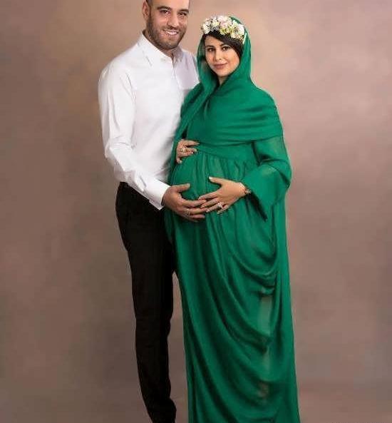 عکس بارداری یاسمینا باهر