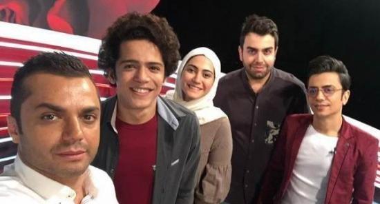 عکس محسن ابراهیم زاده با دوست دخترش