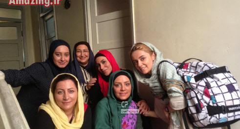 عکس بازیگران سریال لاک پشت شبکه باران