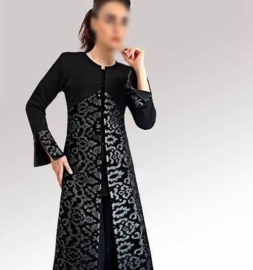 عکس مانتو طرح دار