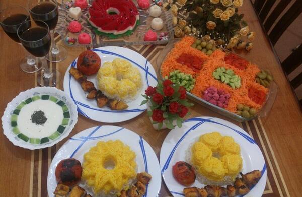 عکس ایده غذای تولد