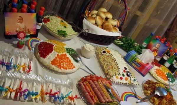 عکس ایده غذای تولد