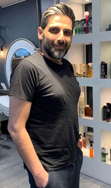 عکس حمید گودرزی در سریال تب سرد