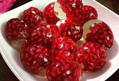 عکس ایده برای تزیین ژله شب یلدا