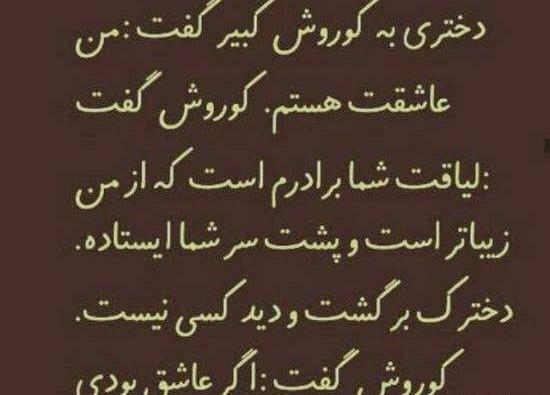 عکس نوشته های داریوش کبیر
