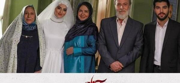 عکس راضیه در فیلم اقازاده