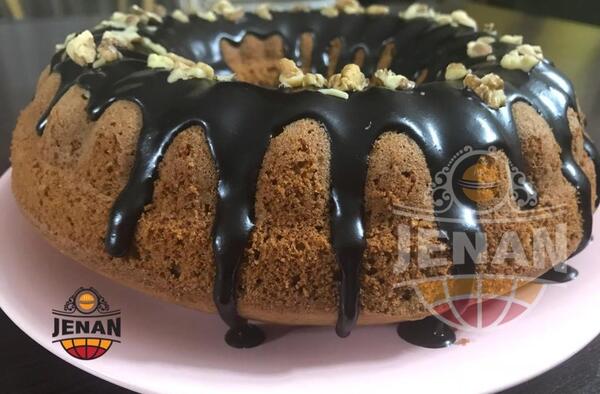 عکس کیک نسکافه ای