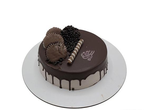 عکس کیک نسکافه ای