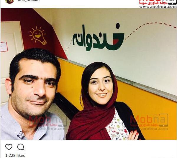 عکس شاه حسینی در خندوانه