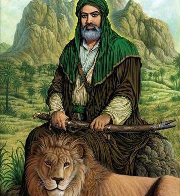 طراحی عکس امام علی