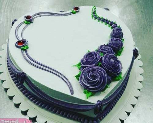 عکس ساده کیک تولد