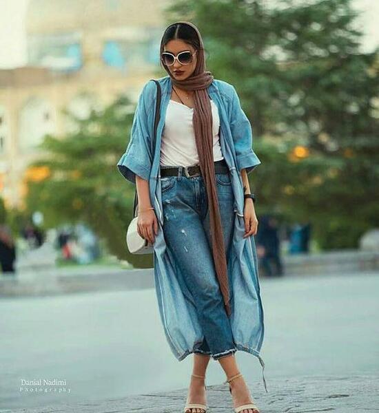 عکس پروفایل با مانتو لی