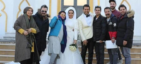 عکس های راضیه و حامد در سریال آقازاده