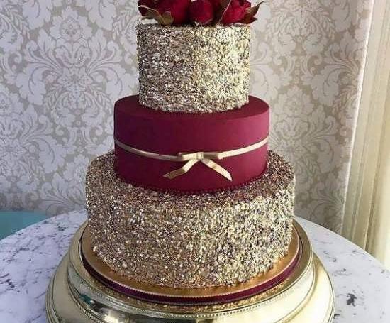 عکس کیک چند طبقه زیبا