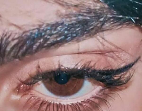 عکس فیک چشم مشکی