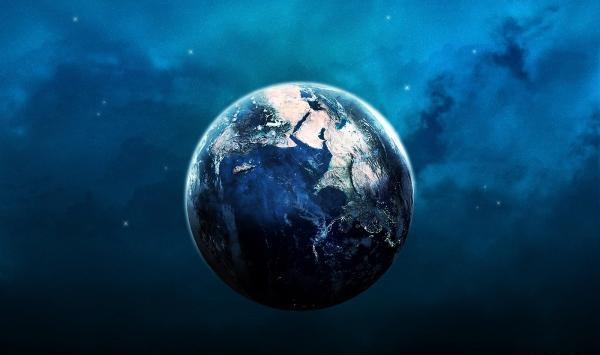 عکس کره زمین برای بک گراند