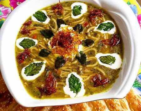 عکس اش رشته با تزیین