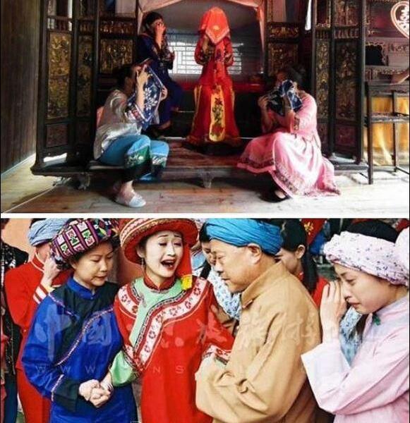 عکس عروس چینی